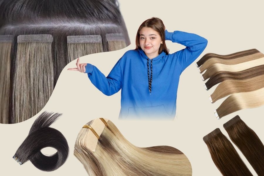 Tape-in extensions
