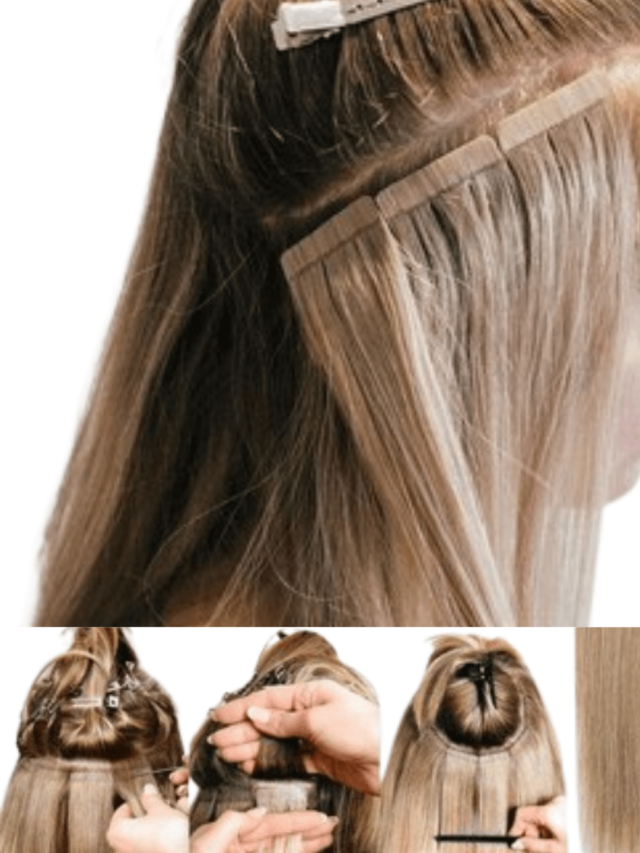 The Best Hairstyles You Can Achieve with Tape-In Extensions