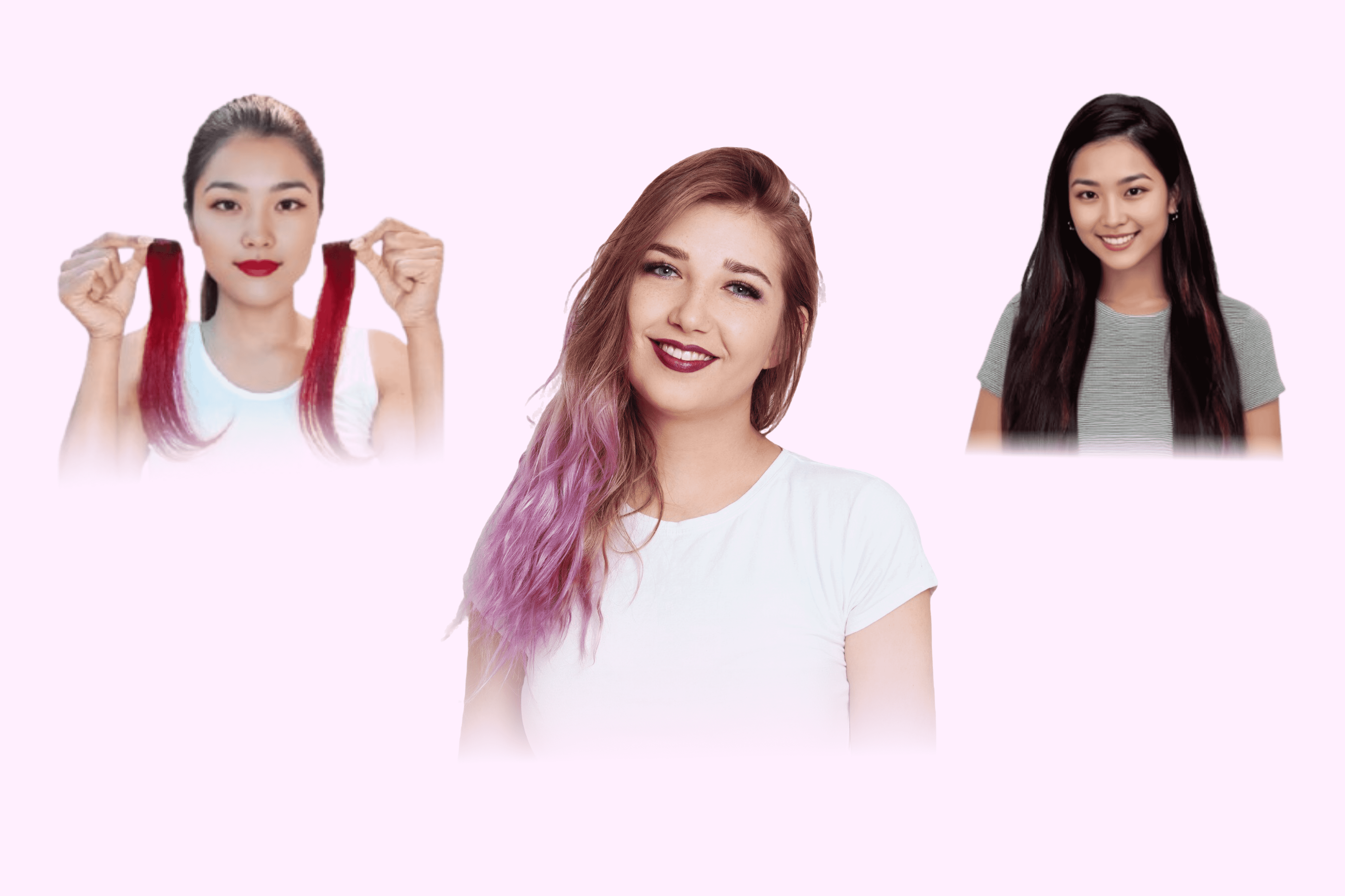 Clip-In Hair Streaks