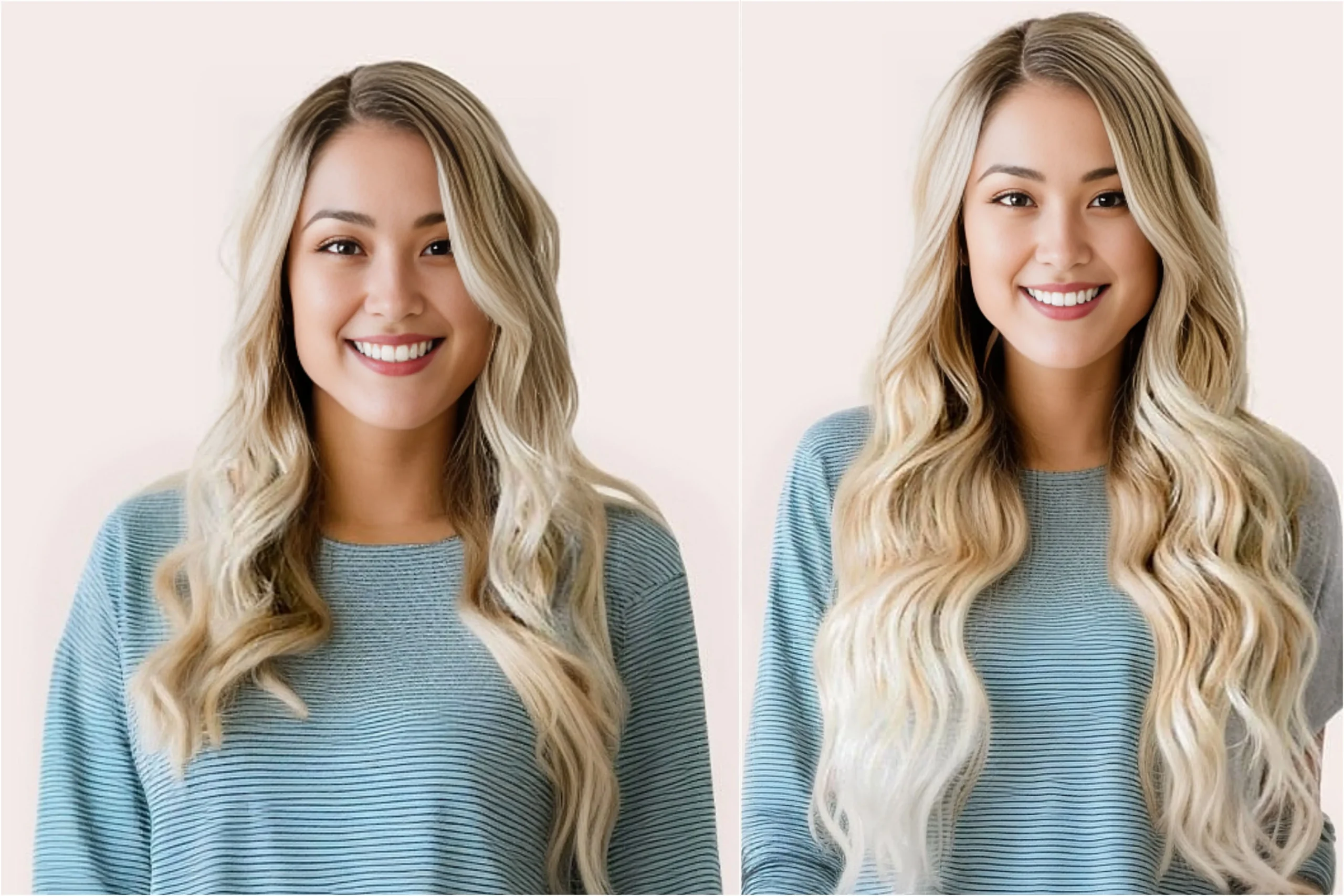 Transform Short Hair to Long with Extensions